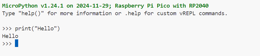 VSCode MicroPython REPL/Shell