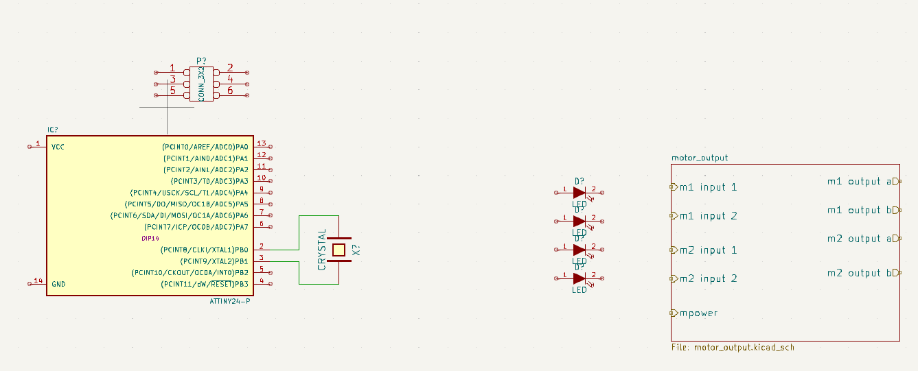 Main schematic for the shield