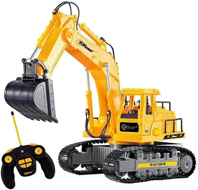 7-Channel Remote Control Excavator Toy