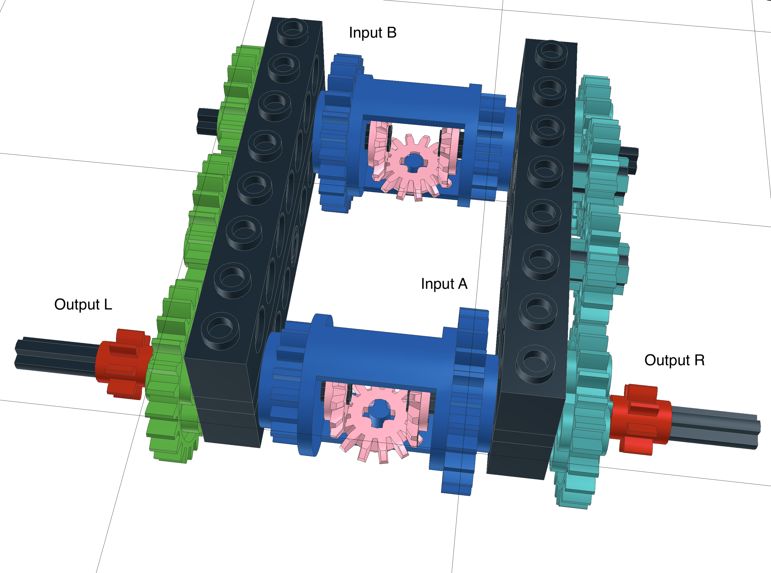 Adder Subtractor Top View