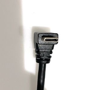 The right angled USB C connector