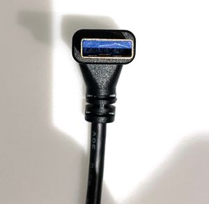 The right angled USB A connector