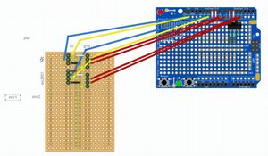 2019 diagram for the protoboard on the Piwars robot