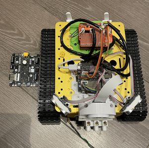 PiWars 2024 Robot Next to Yukon