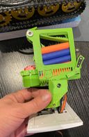 The Pi Wars robot attachment plate comes together