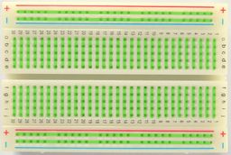 Breadboard Internal Connections - which pins are connected