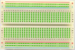 Breadboard Internal Connections - which pins are connected