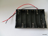 6xAA battery box