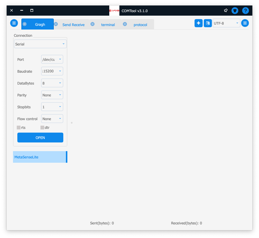 Sipeed comtool for Maixsense A010