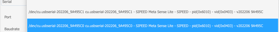 Multiple serial ports